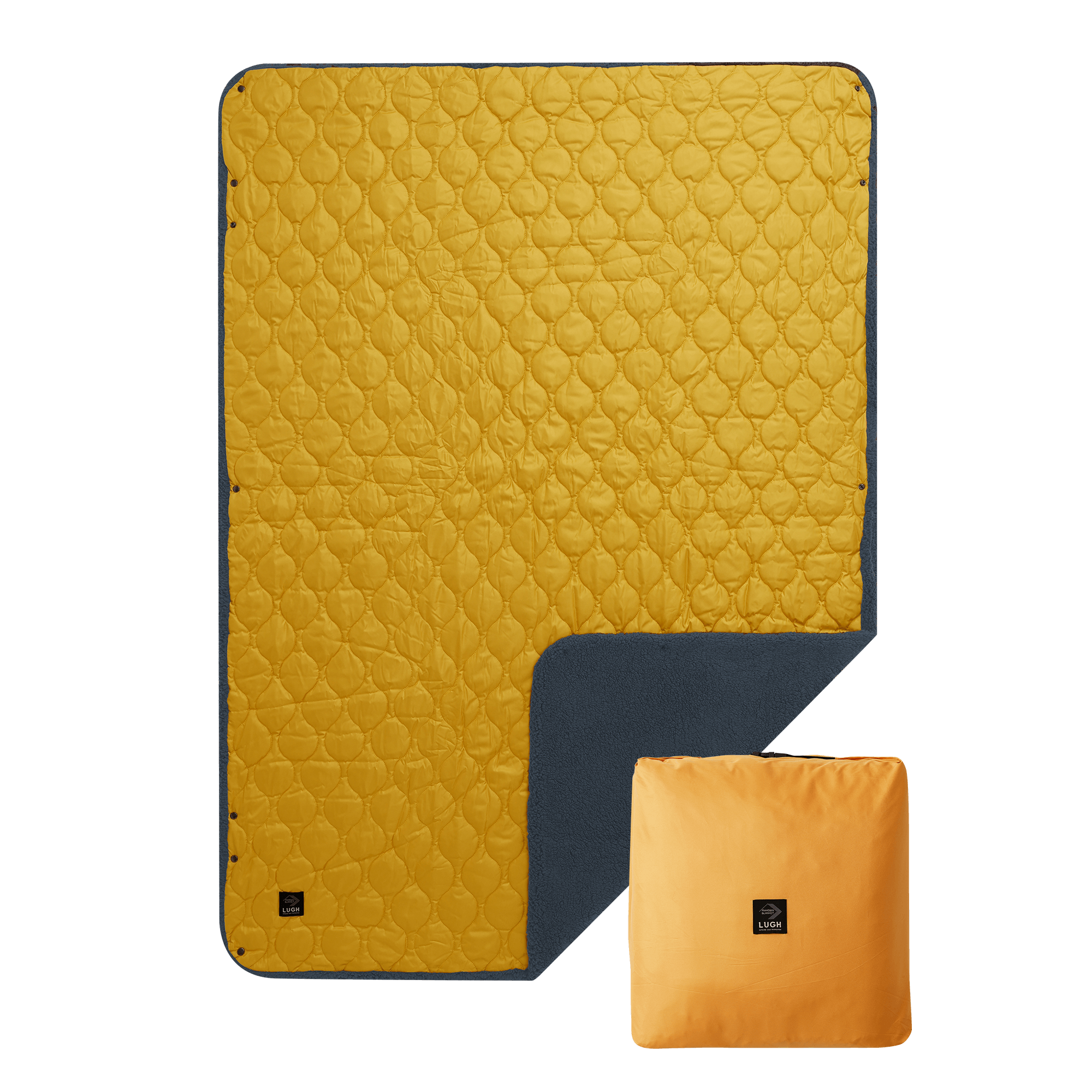 魔法瓶ブランケットLUGH / タンジェリン