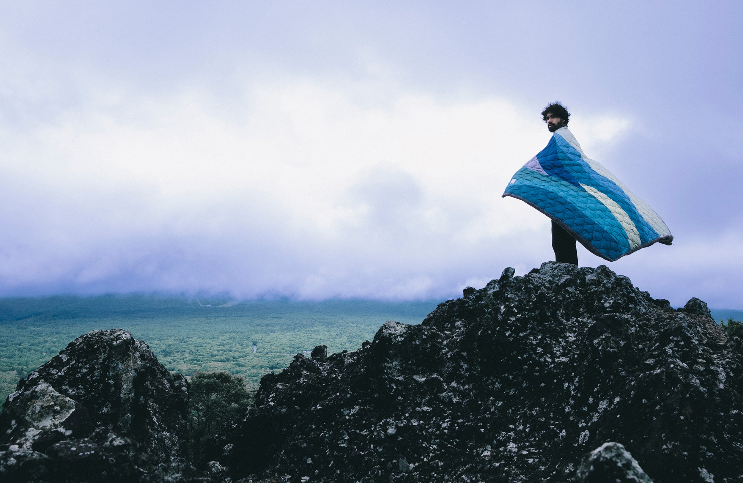 復刻】LUGH 魔法瓶ブランケットEDGE Lサイズ (新6層/ W発熱)