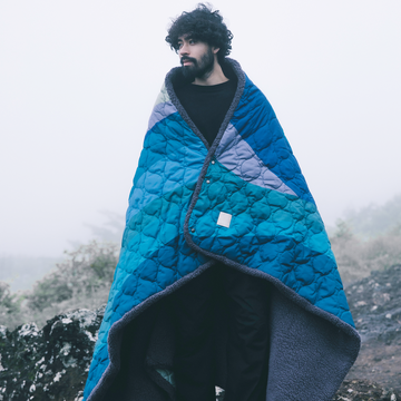 復刻】LUGH 魔法瓶ブランケットEDGE Lサイズ (新6層/ W発熱)