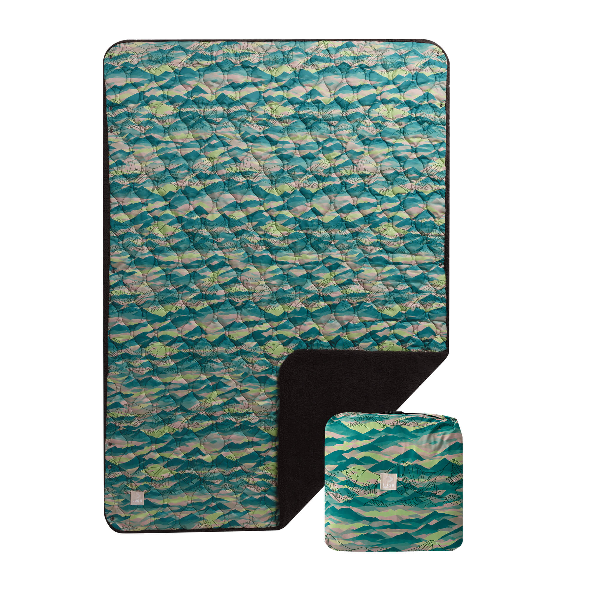 復刻】LUGH 魔法瓶ブランケットEDGE Lサイズ (新6層/ W発熱)