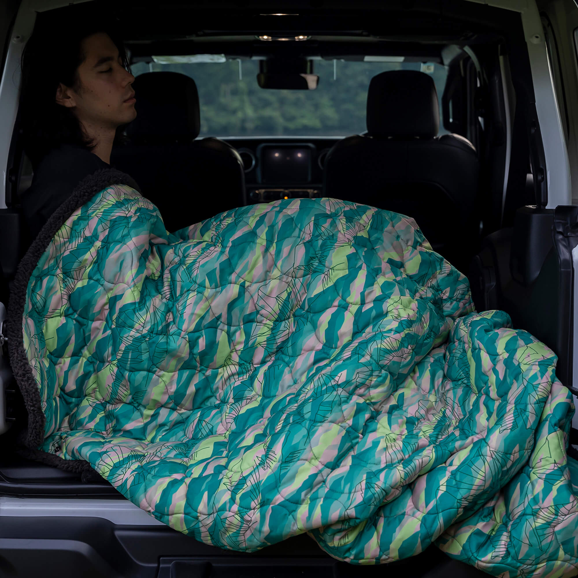 復刻】LUGH 魔法瓶ブランケットEDGE Lサイズ (新6層/ W発熱)